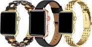 Posh Tech Assorted 3-Pack Apple Watch® Watchbands