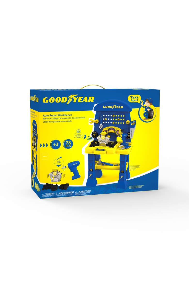 Auto Repair Workbench, Main, color, Navy
