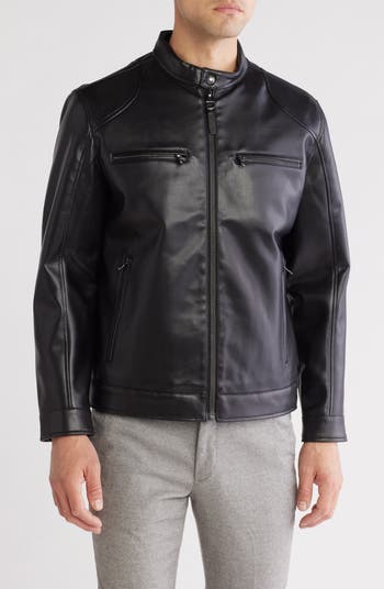 BrisbanFauxLeatherJacket