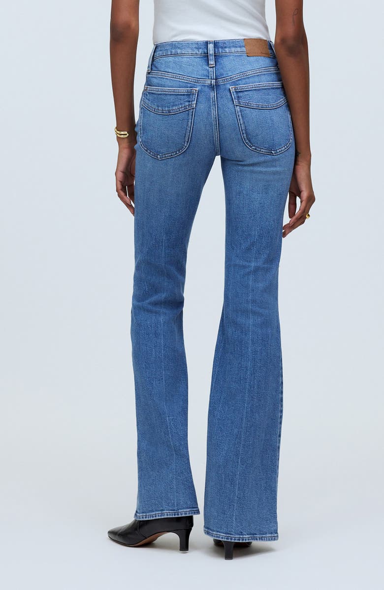 Madewell Flea Market High Waist Flare Jeans, Alternate, color, 