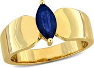 Julianna B. Precious Gem Marquise Ring 10k Gold