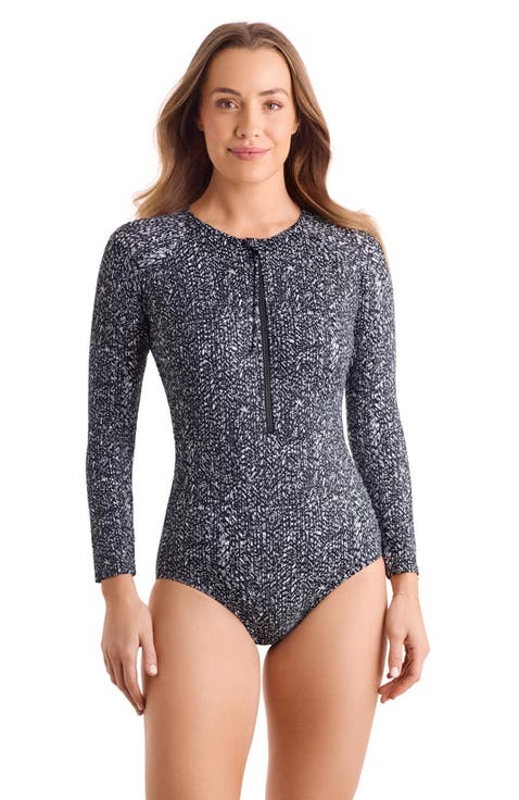Paddle Board Chlorine Resistant One-Piece Swimsuit