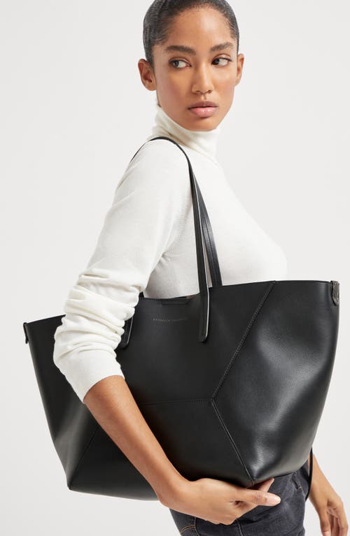 BRUNELLO CUCINELLI BRUNELLO CUCINELLI CALFSKIN BC DUO BAG
