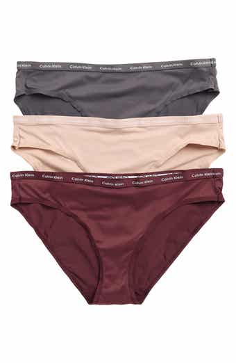 Calvin Klein 3-Pack Luxe Assorted Bikinis