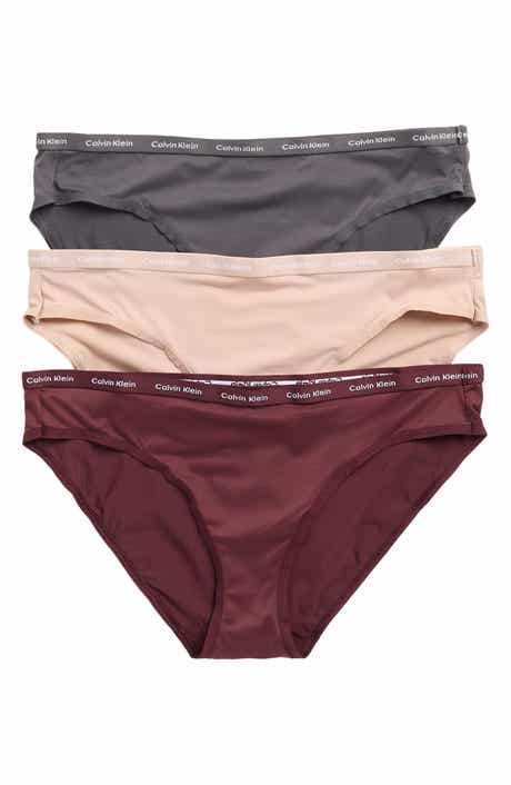 Calvin Klein 3-Pack Luxe Assorted Bikinis