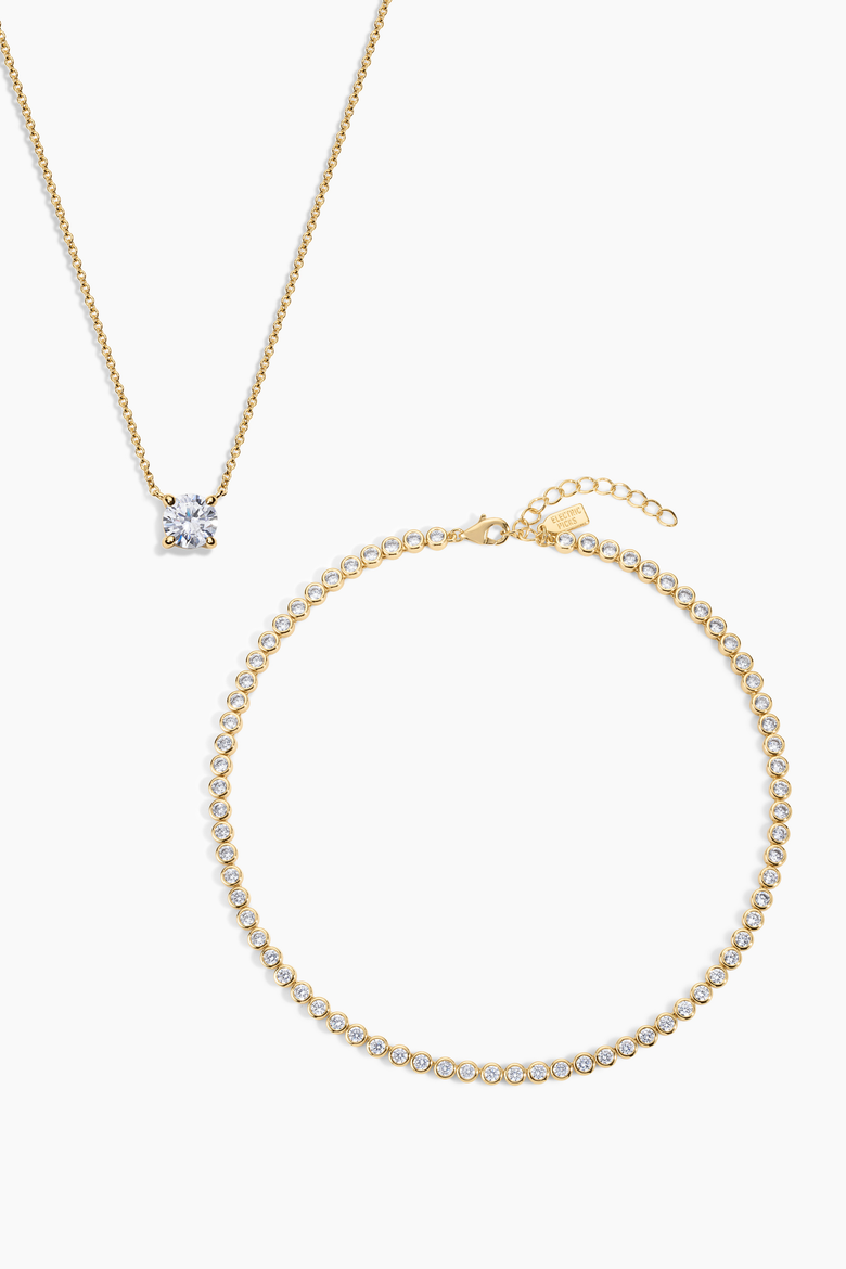 The One Necklace Set of 2, Main, color, Gold