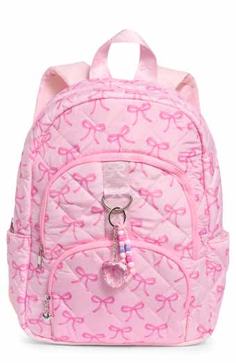 Large Bow Quilted Backpack