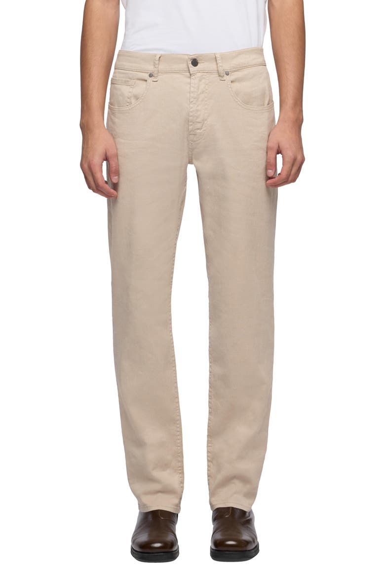 The Straight Leg Twill Pants, Main, color, OAT