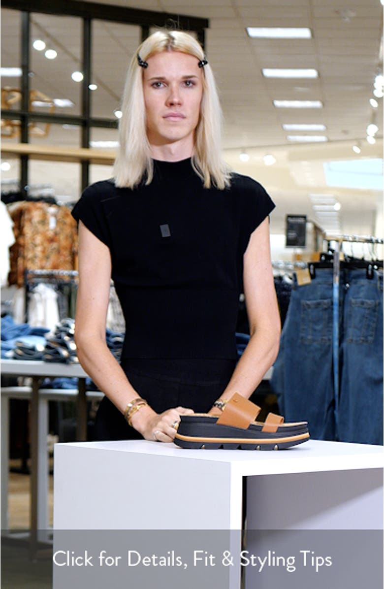 Vista Luxe Siaa Platform Wedge Slide Sandal, sales video thumbnail