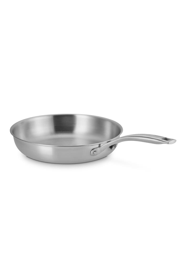 Essential Stainless Steel Frying Pan, Alternate, color, STAINLESS STEEL