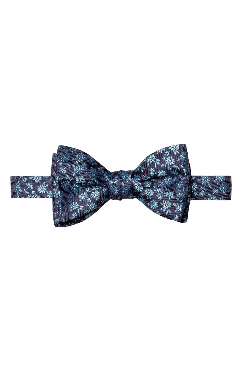 Eton Floral Silk Bow Tie, Main, color, 