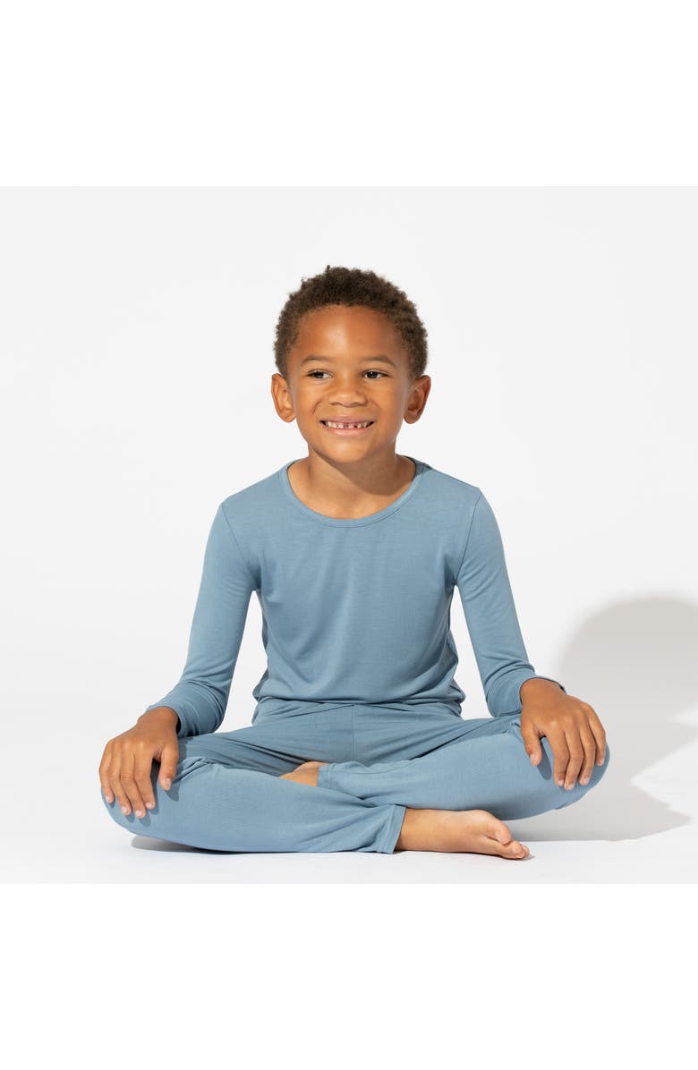 Bellabu Bear Kids' Oasis Teal Set of 2 Piece Pajamas, Alternate, color, 