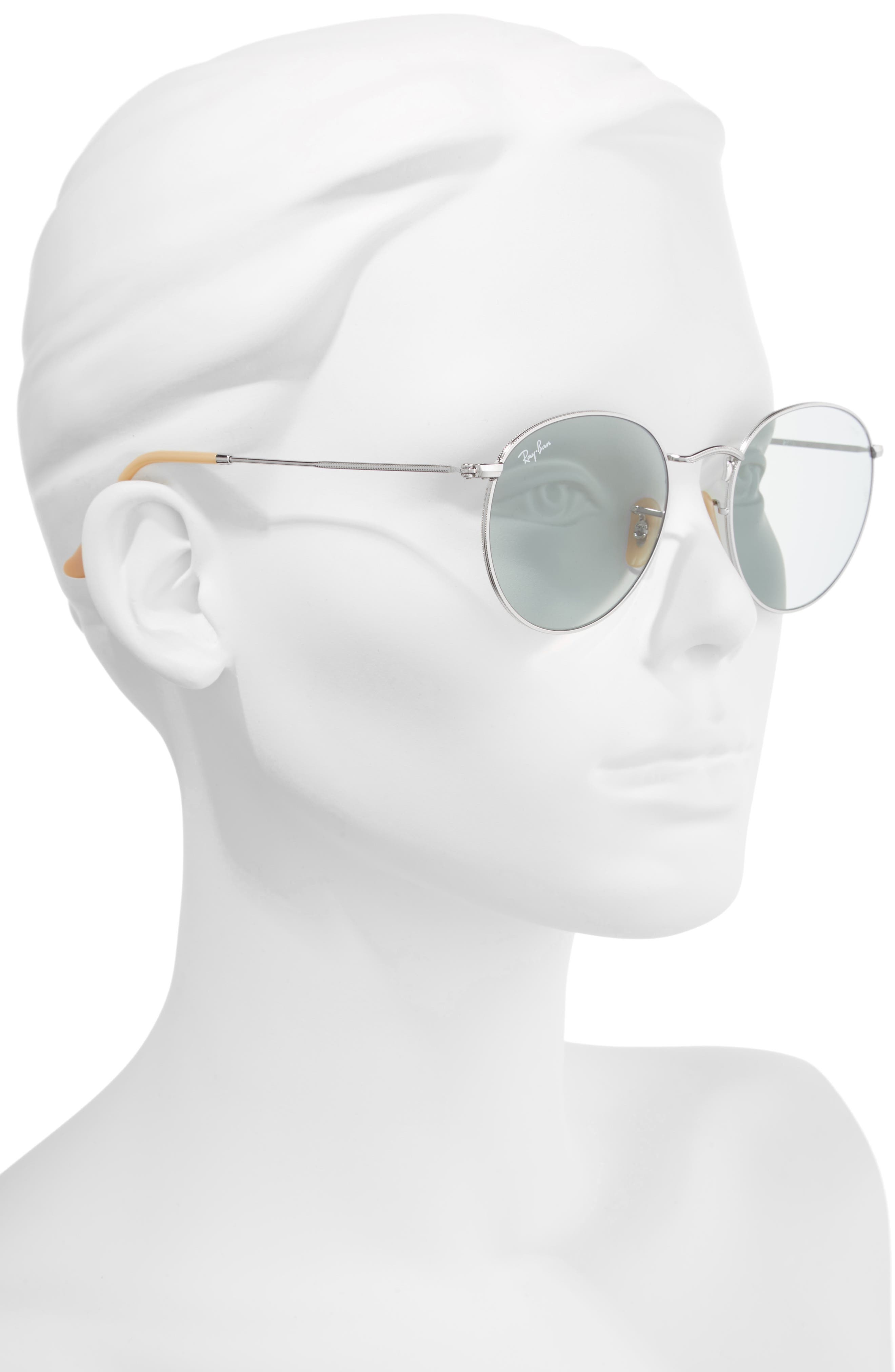 Ray-Ban 53mm Polarized Round Sunglasses (Women) | Nordstromrack
