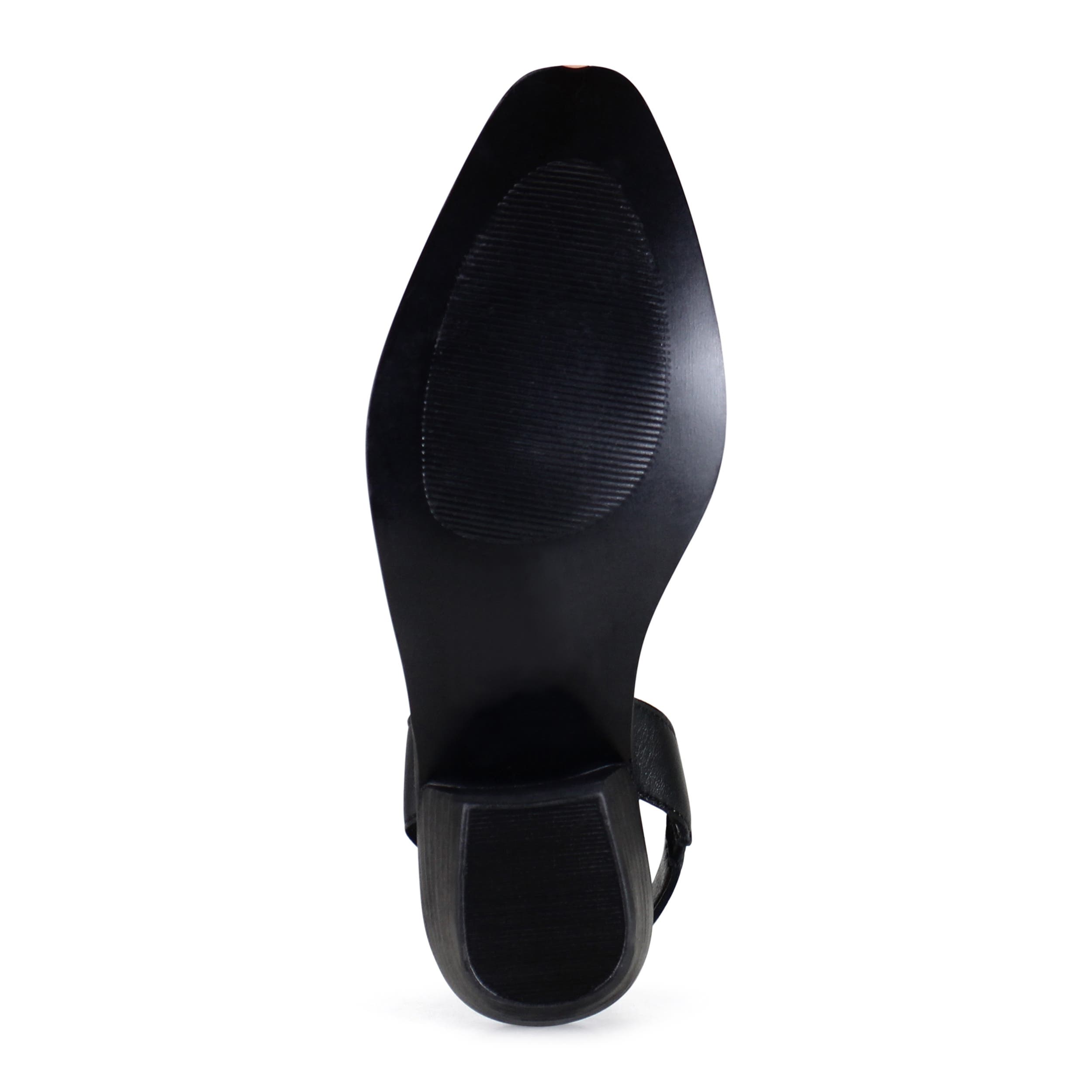 Diba True PRI ORITY Leather Sling Back Western Shoe, Alternate, color, Zebra/Black