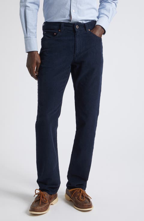 Five-Pocket Stretch Corduroy Pants