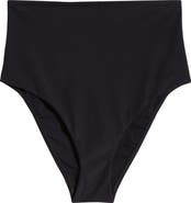 BONDI BORN Faith High Waist Bikini Bottoms