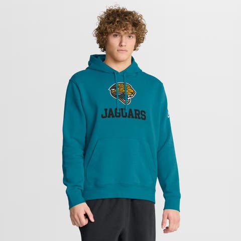 Men
s Nike Teal Jacksonville Jaguars Best Season Rewind Club Pullover Hoodie