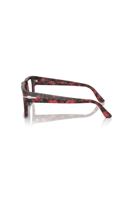 Persol 53mm Square Optical Glasses In Multi
