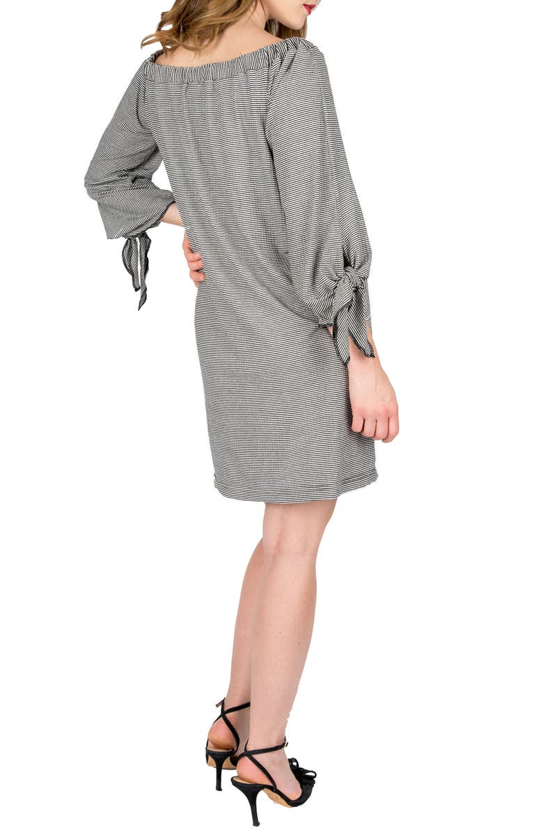 Nom Maternity Octavia Off The Shoulder Maternity Dress, Alternate, color, 