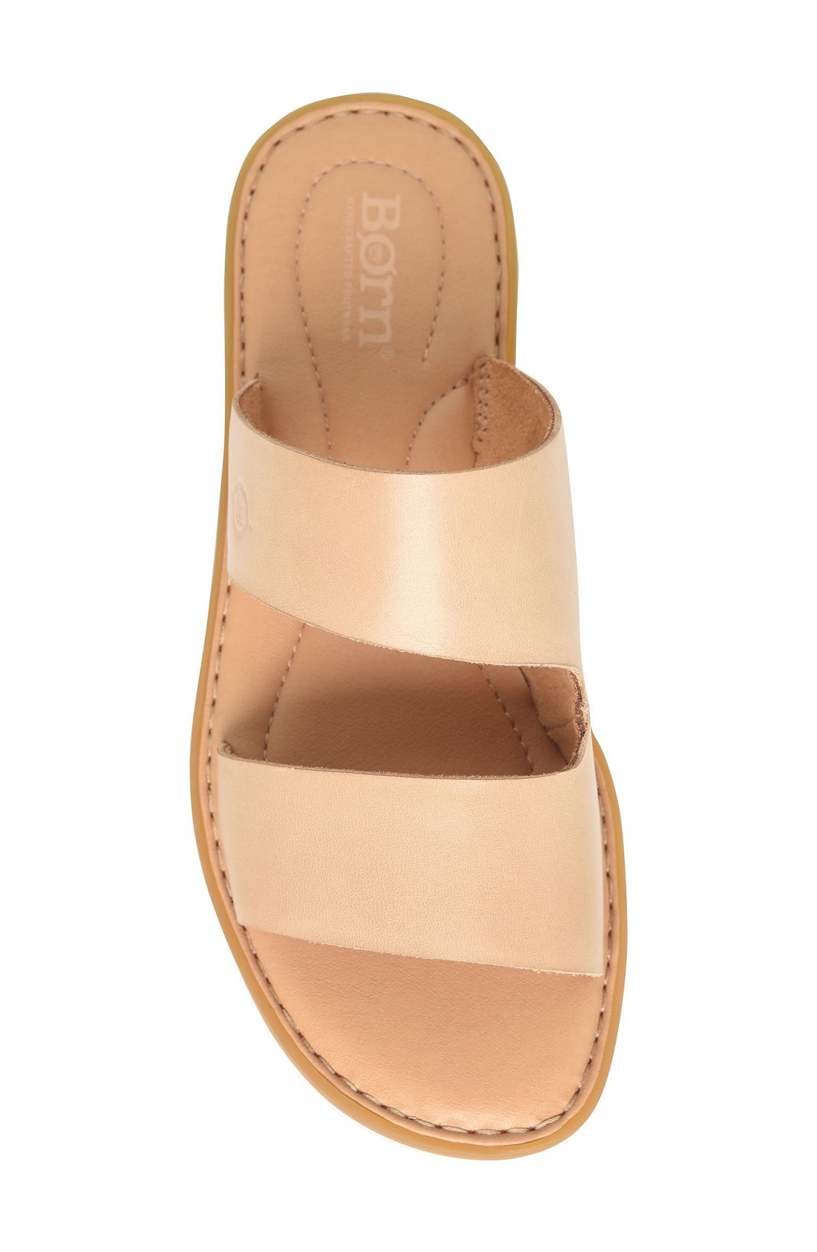 Børn Mika Sandal, Alternate, color, Natural Leather
