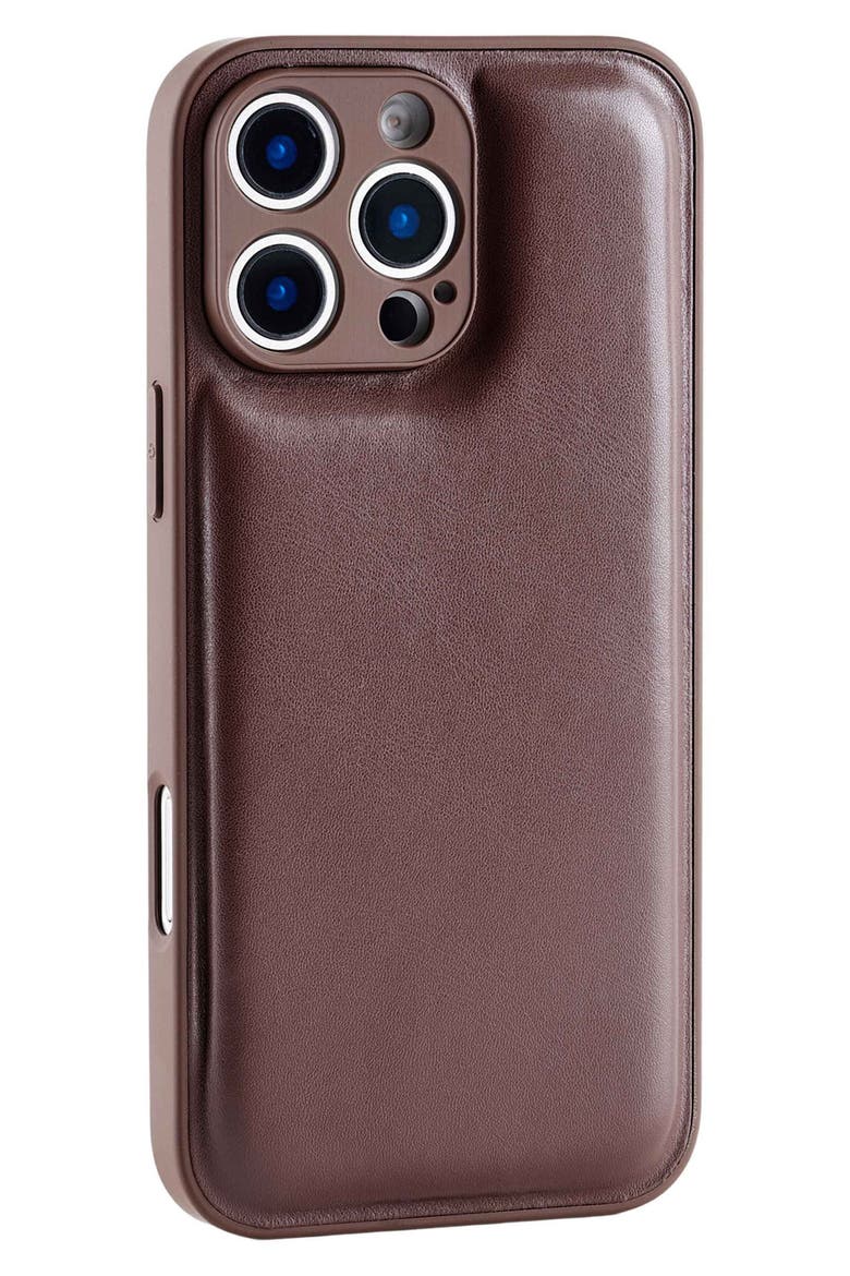 Cushion iPhone 16 Pro Phone Case, Alternate, color, BROWN