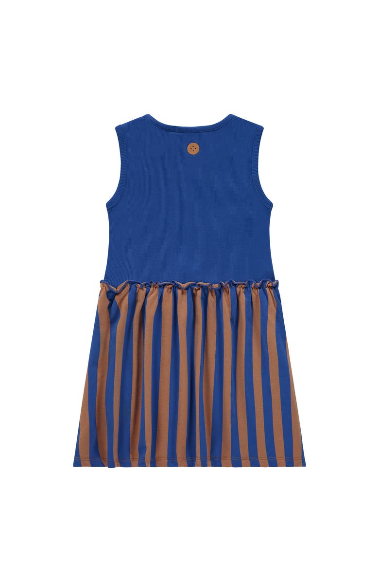 Stains and Stories by Babyface Mixed Media Tank Dress, Alternate, color, Cobalt