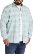 Tommy Bahama Big & Tall Coastline Cord Mesa Plaid Sport Shirt
