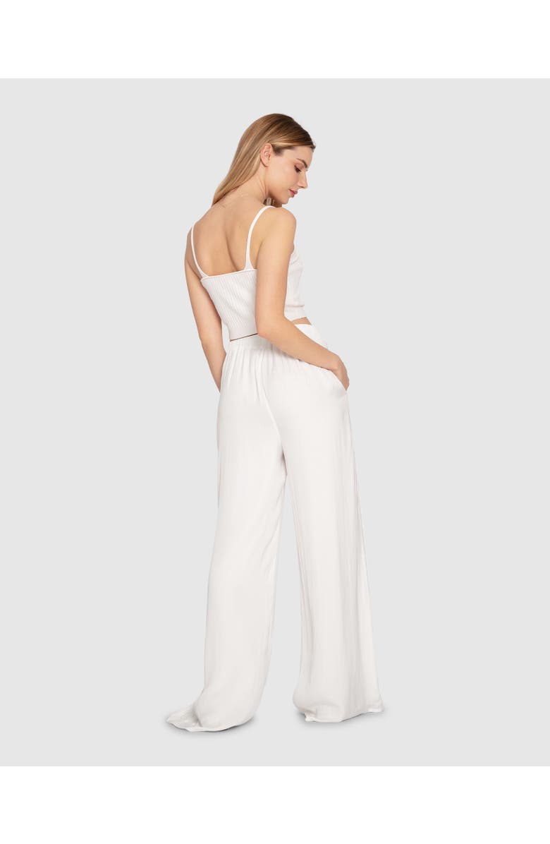 Belle & Bloom Everywhere All At Once Wide Leg Pant, Alternate, color, White