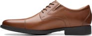 Clarks® Whiddon Cap Toe Oxford - Wide Width Available
