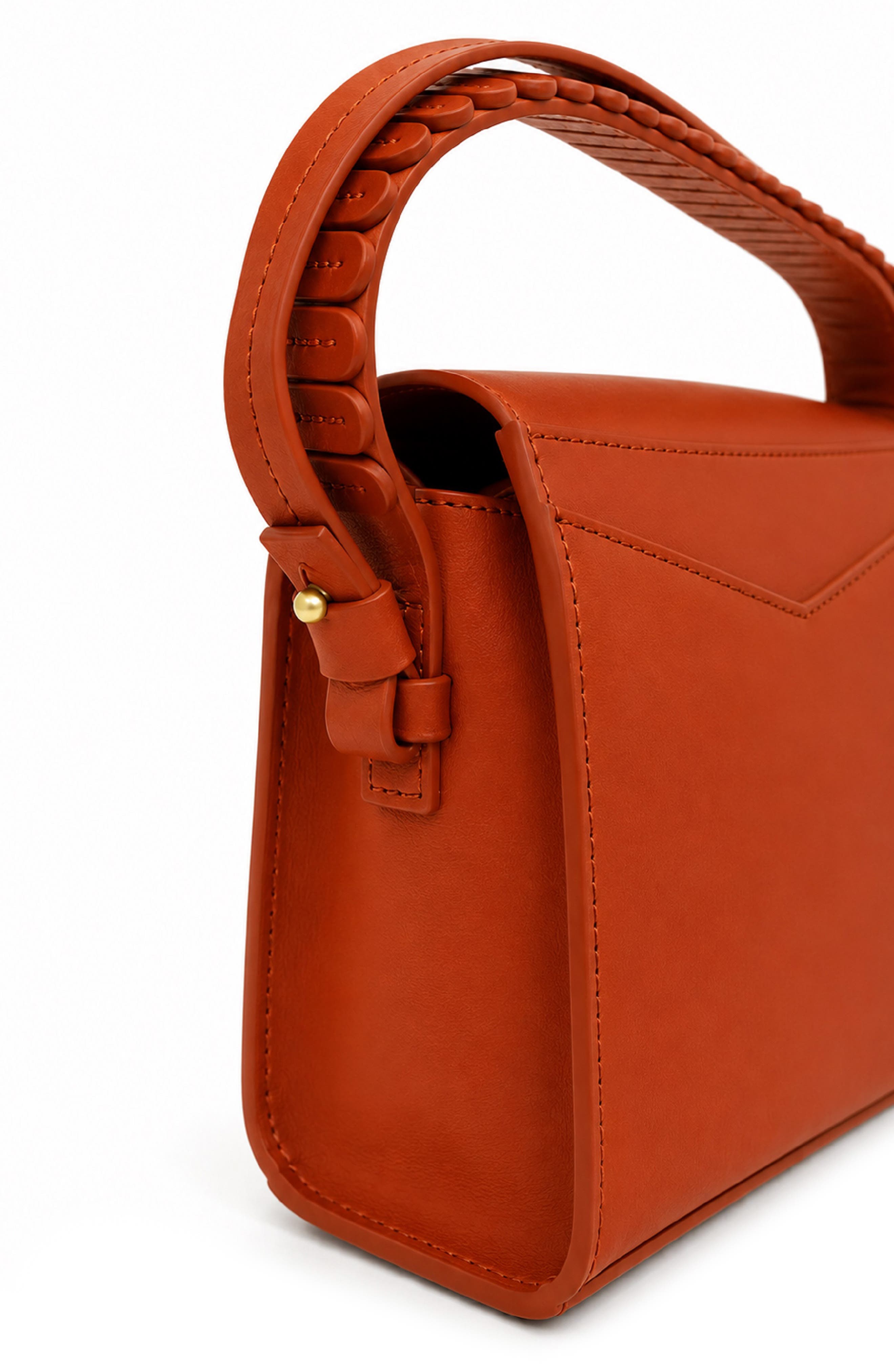 Margaux Leather Crossbody Bag, Alternate, color, RUST