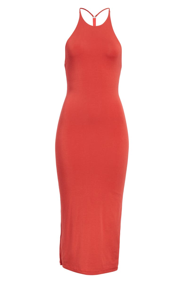 alexanderwang.t T by Alexander Wang T-Back Body-Con Dress, Alternate, color, 