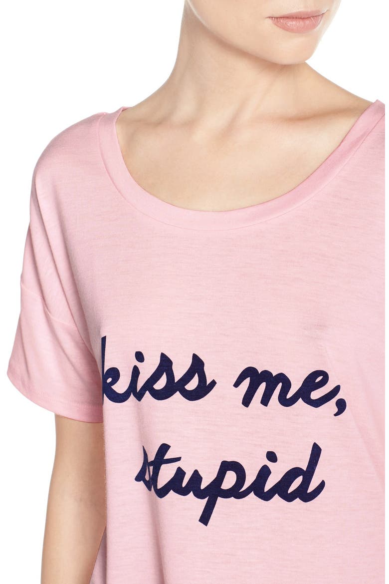 Intimates 'Sleep All Day' Pajamas, Alternate, color, NAVY KISS