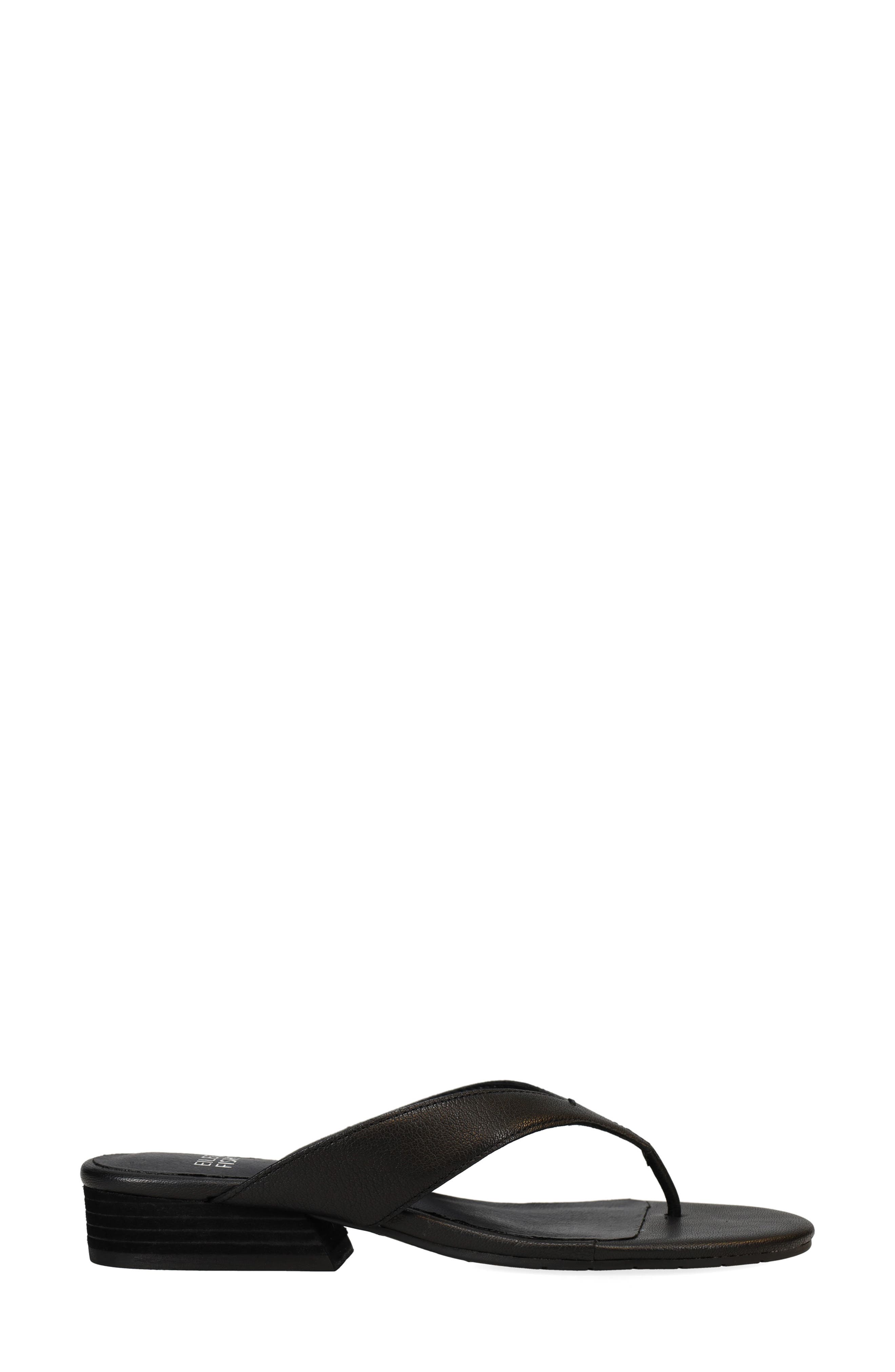 Eileen Fisher Erika Sandal, Alternate, color, Black