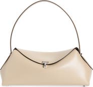 TOTEME T-Lock Leather Shoulder Bag