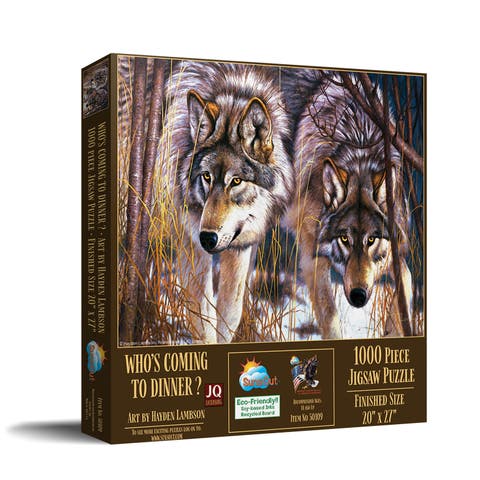 Whos Coming to Dinner 1000 piece Jigsaw Puzzle for Adults