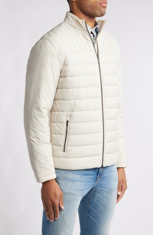Johnnie-o Killington Puffer Jacket In Gray