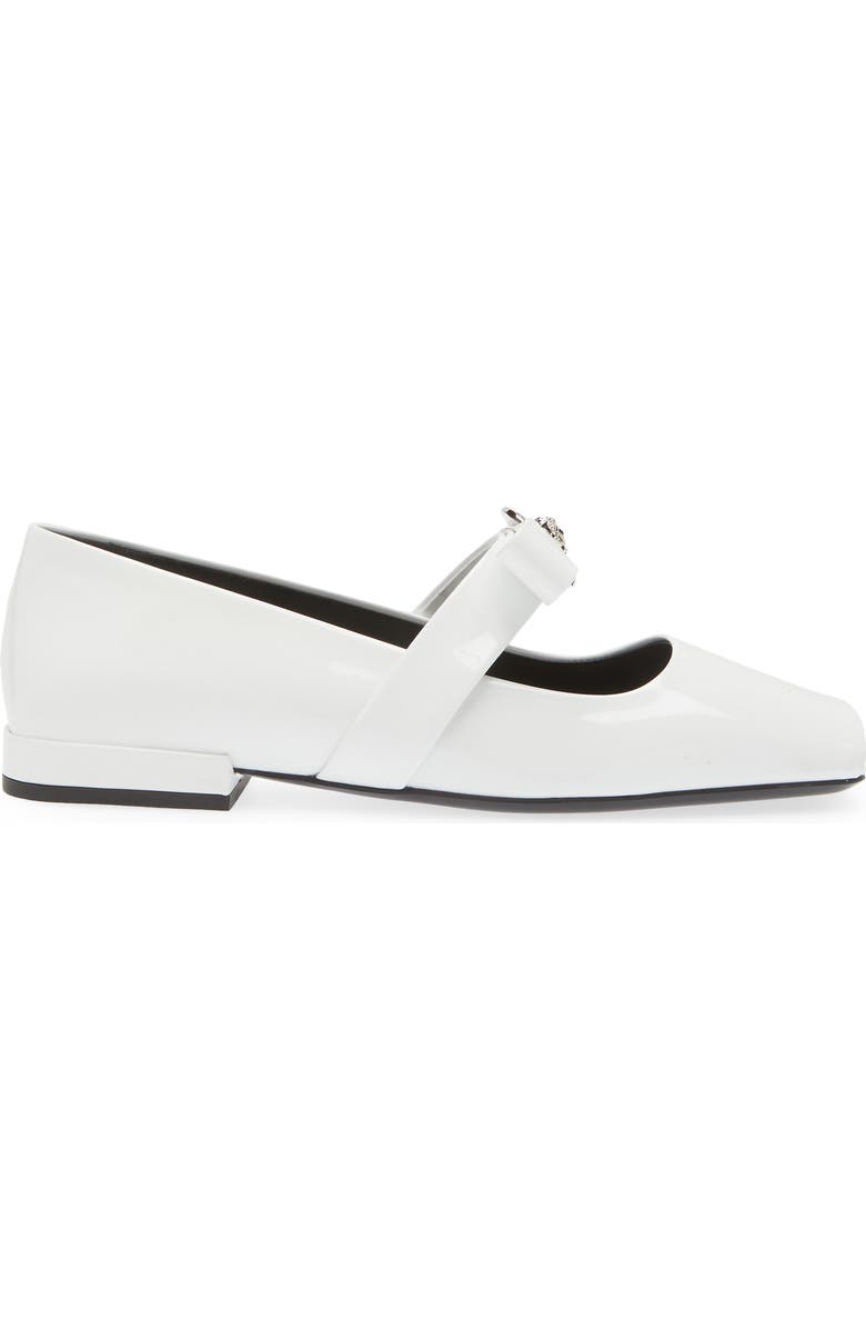 Versace Gianni Ribbon Ballet Flat, Alternate, color,