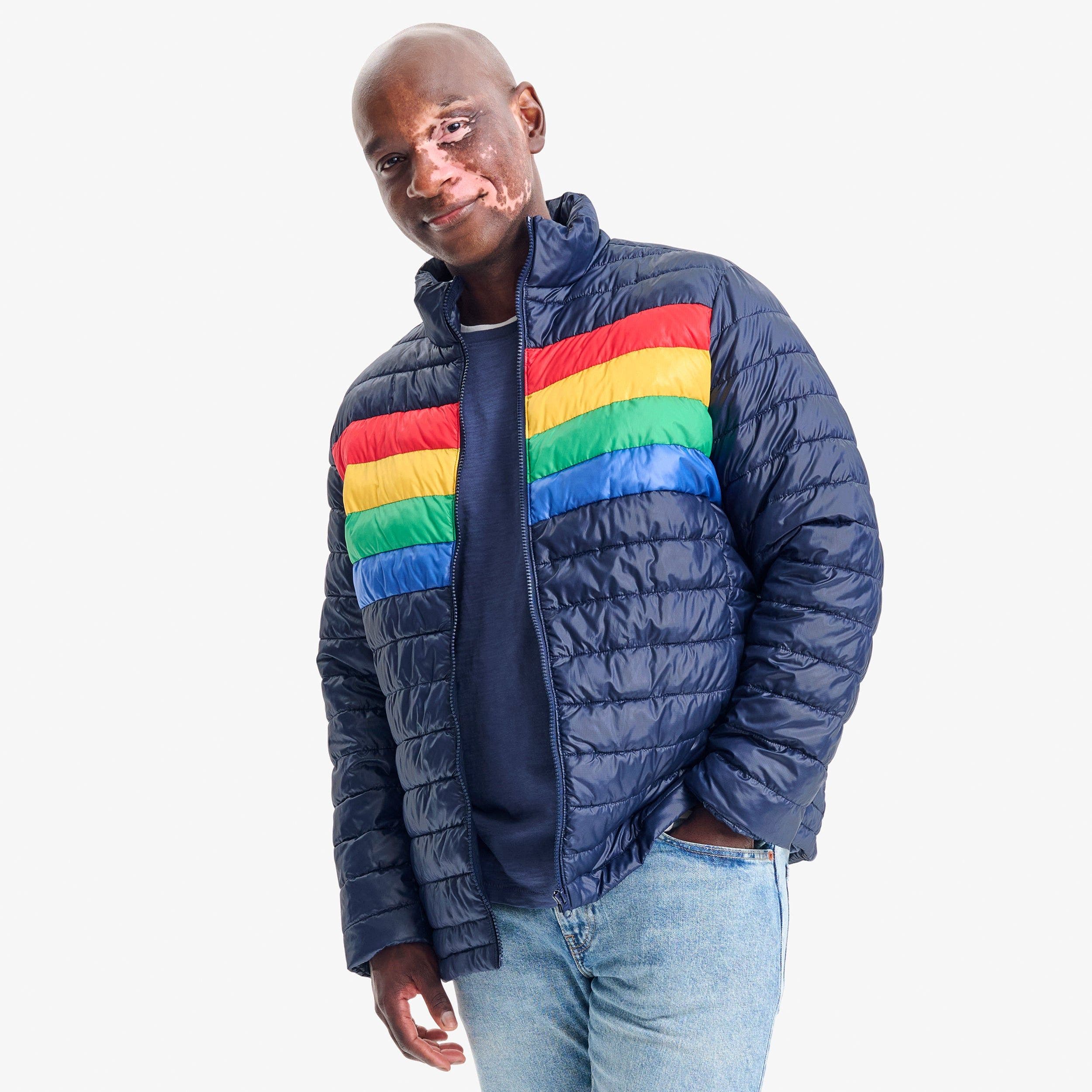 Grown-Ups Puffer Jacket In Stripe - image 2