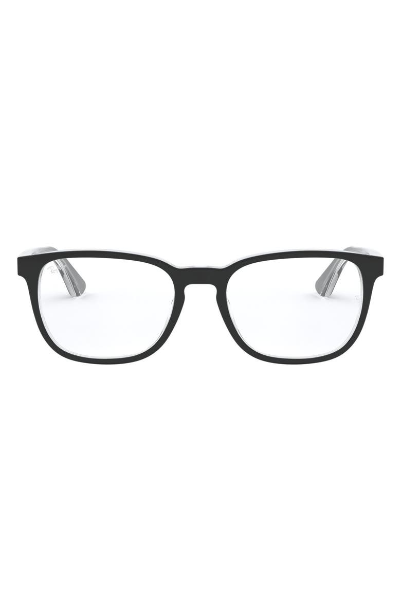 Ray-Ban Kids' 48mm Square Optical Glasses, Main, color, 