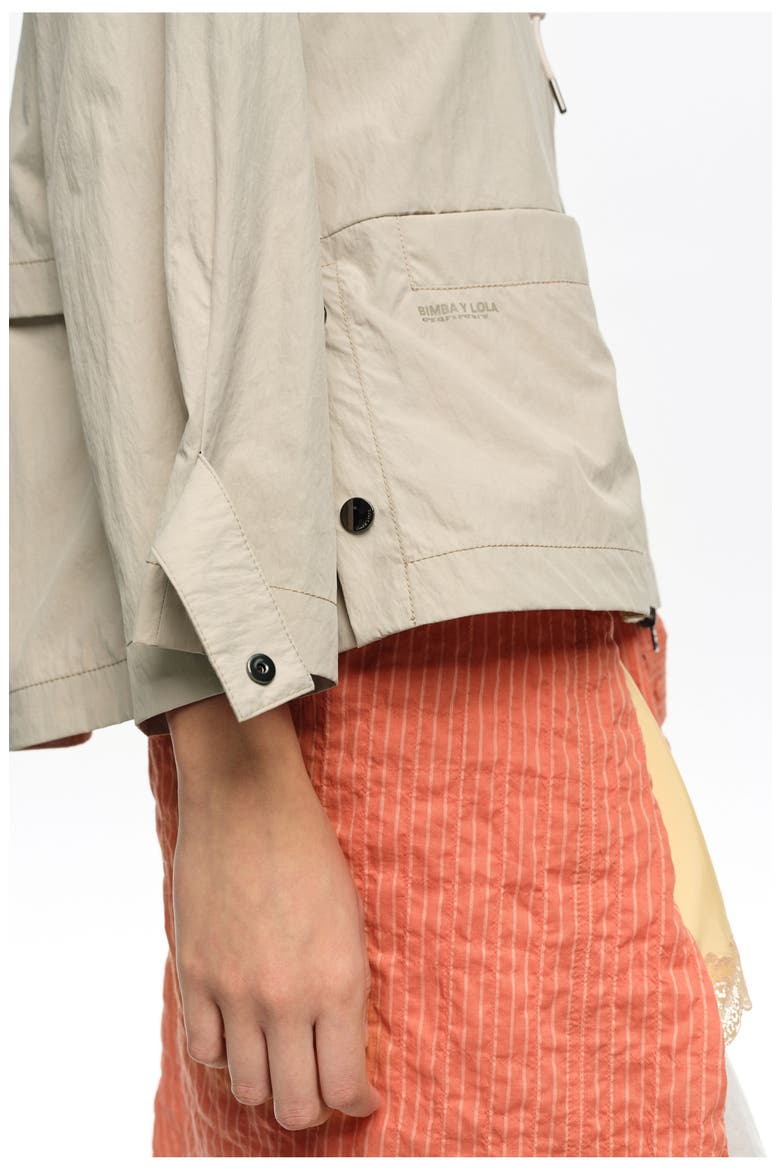 Fluid A-Line Trench, Alternate, color, STONE