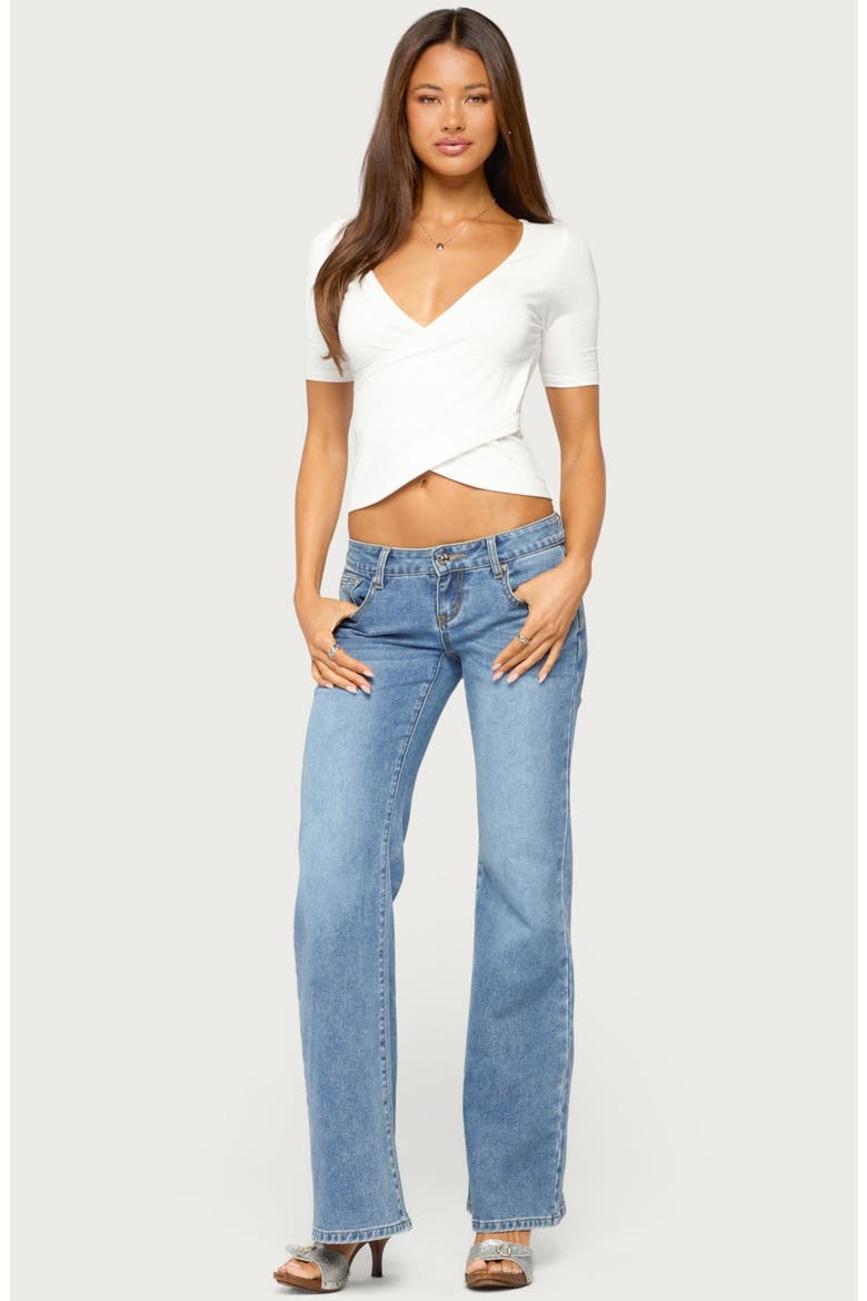 Geeva Crossover Top, Alternate, color, CREAM