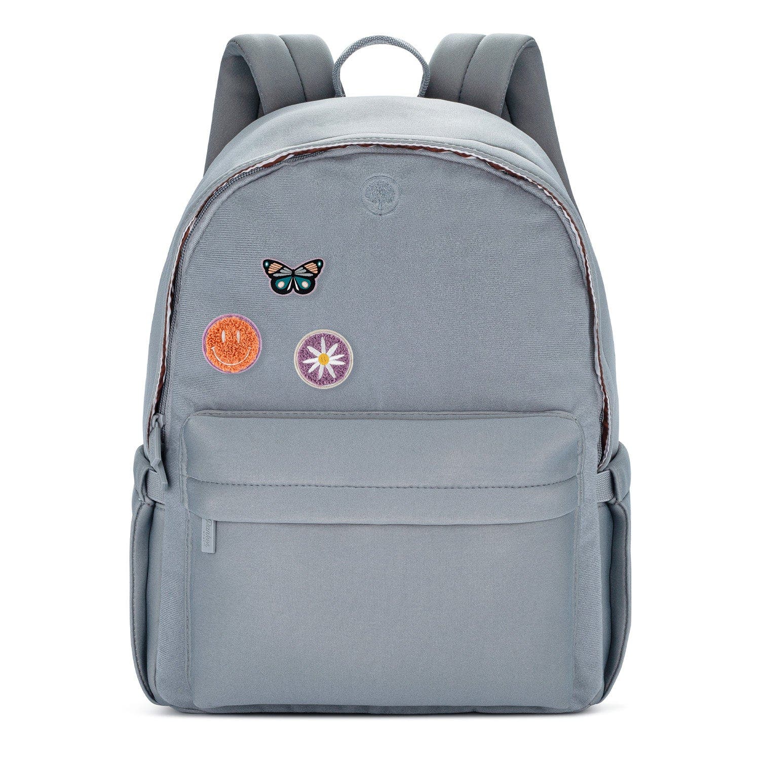 Parker Kids Co. Backpack + Patches - Bloom Set, Main, color, Rain