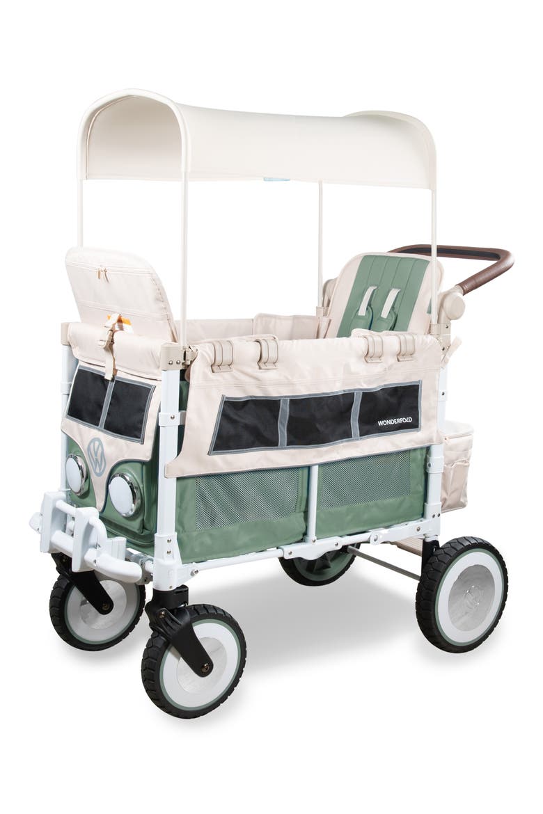 VW2 Volkswagon Stroller Wagon, Main, color, SAGE GREEN