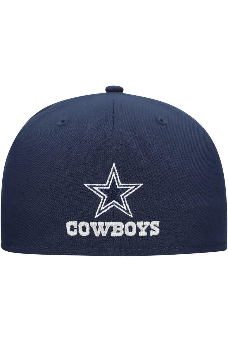 Men's New Era Navy Dallas Cowboys Ransom 59FIFTY Fitted Hat, Alternate, color, Navy