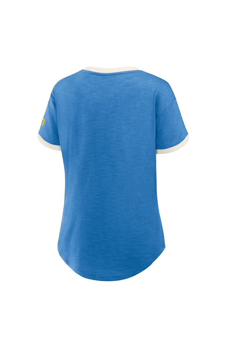 FANATICS Women's Fanatics Royal Seattle Mariners Cooperstown Collection Vintage Play​ Slub V-Neck T-Shirt, Alternate, color, Royal