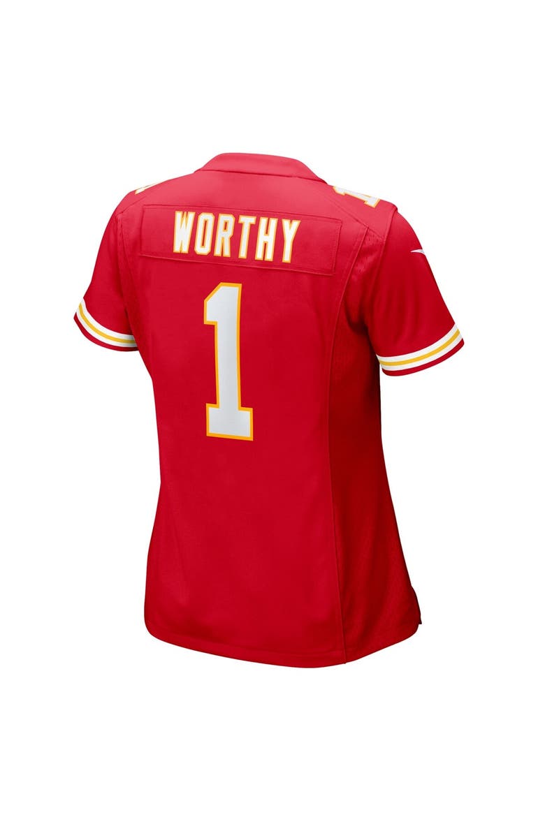 Women's Nike Xavier Worthy  Red Kansas City Chiefs  Game Jersey, Alternate, color, Red