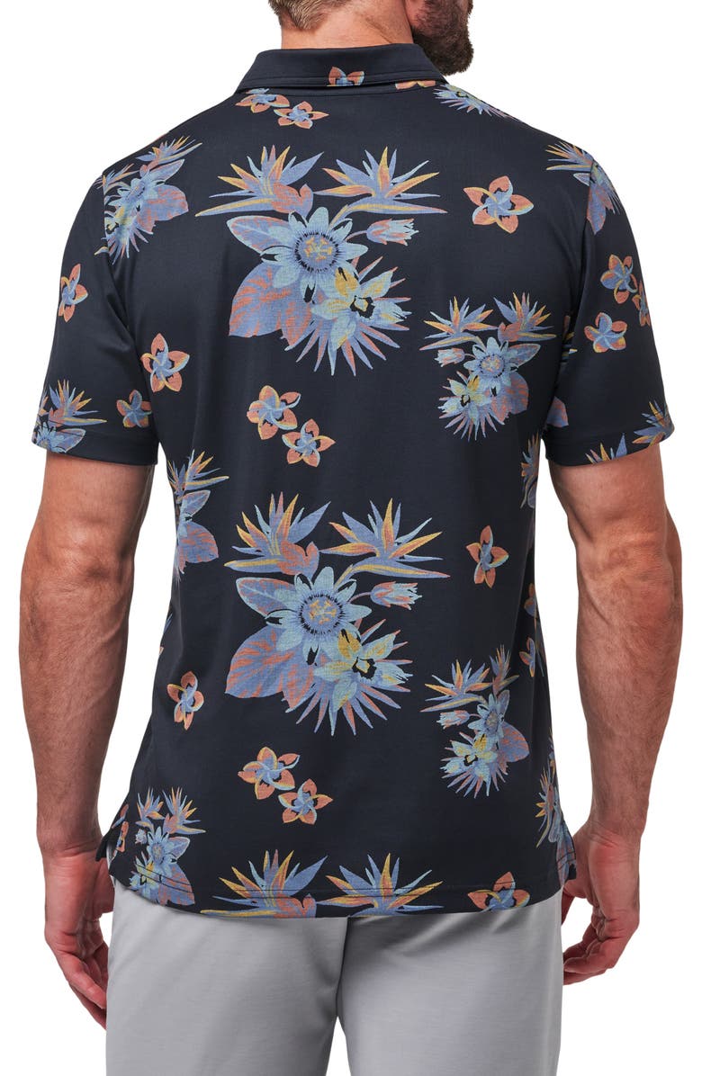 TravisMathew Secluded Island Floral Piqué Polo, Alternate, color, 