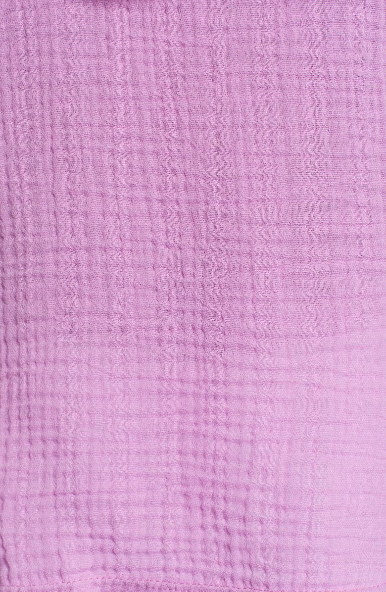 GIBSONLOOK Gibson x Hi Sugarplum! Santa Fe Rickrack Off the Shoulder Top, Alternate, color, 