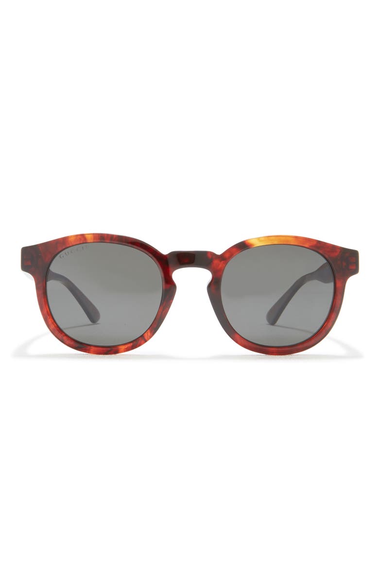 49mm Oval Sunglasses, Main, color, HAVANA HAVANA GREY