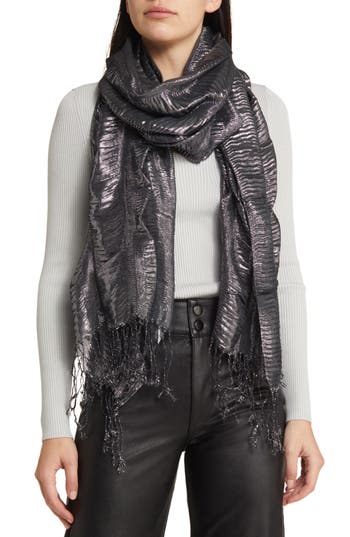 Tasha Wavy Tassel Scarf